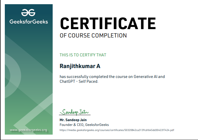 Python Bootcamp Certificate